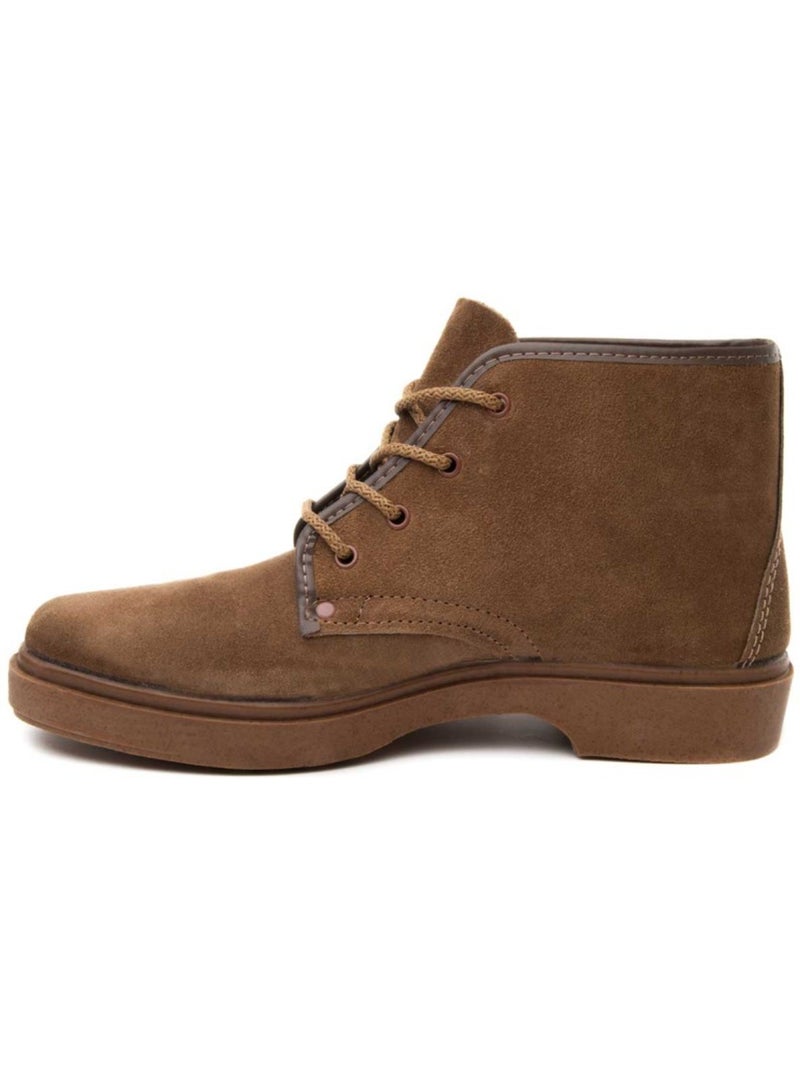 Stivale Pelle Naturale Purapiel Marrone - Kiabi