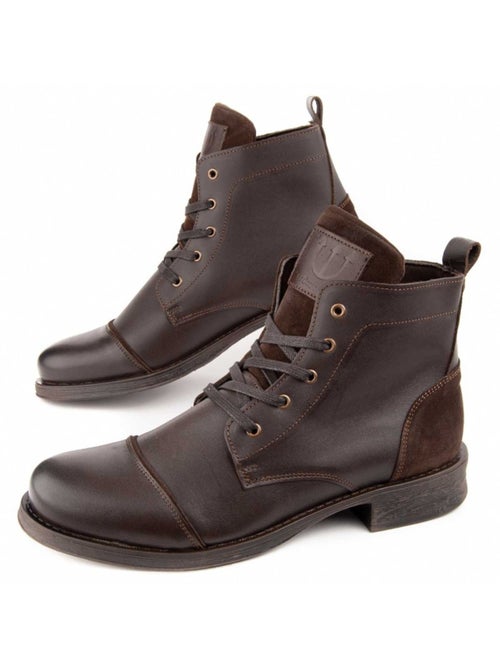 Stivale Pelle Naturale Purapiel - Kiabi