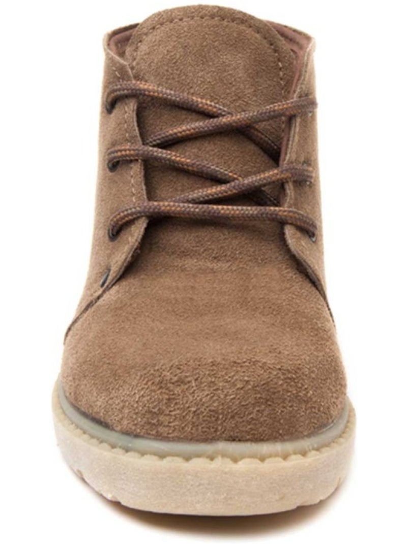 Stivale Pelle Naturale Purapiel Marrone - Kiabi