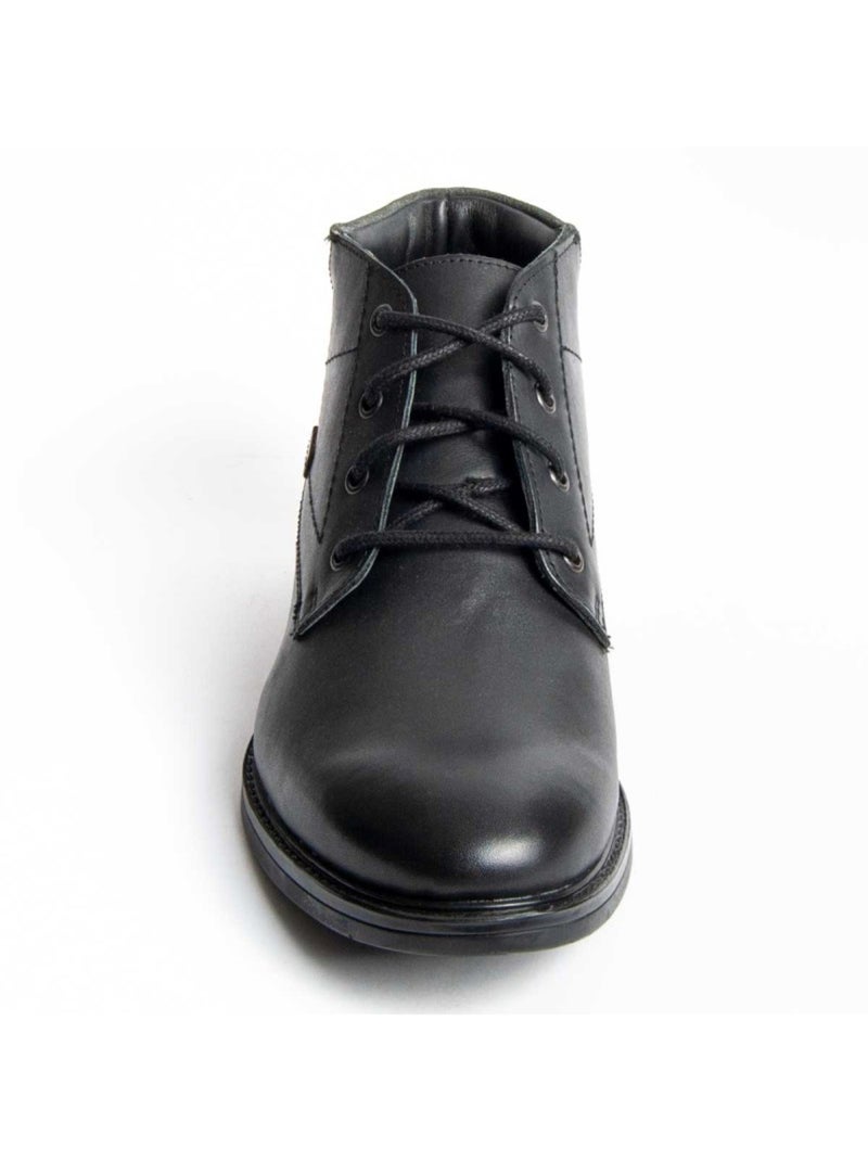 Stivale Pelle Naturale Purapiel Nero - Kiabi