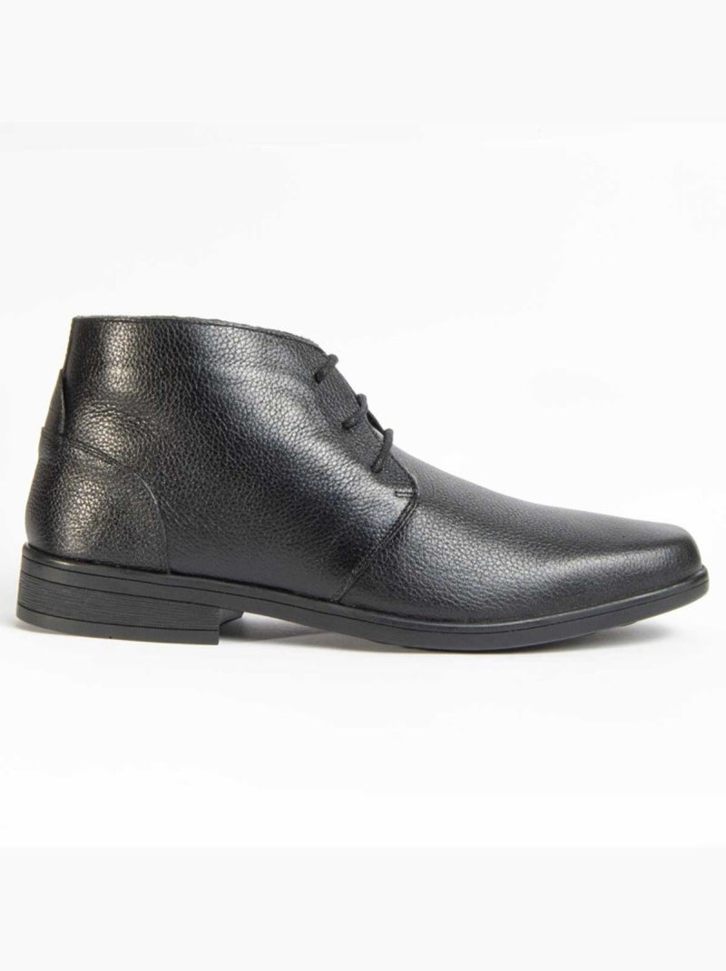 Stivale Pelle Naturale Purapiel Nero - Kiabi