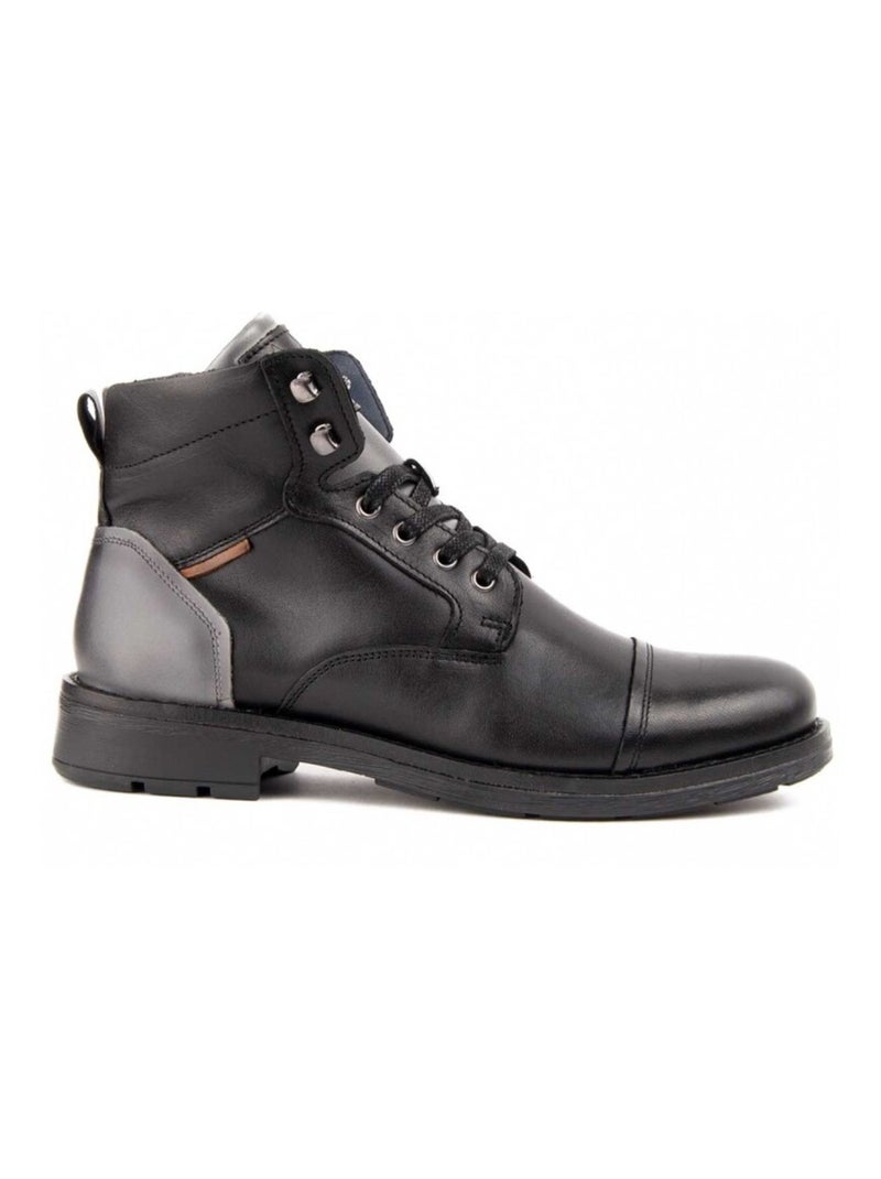 Stivale Pelle Naturale Purapiel Nero - Kiabi