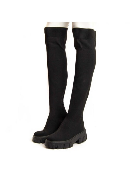 Stivale Platform Tessuto Montevita - Kiabi