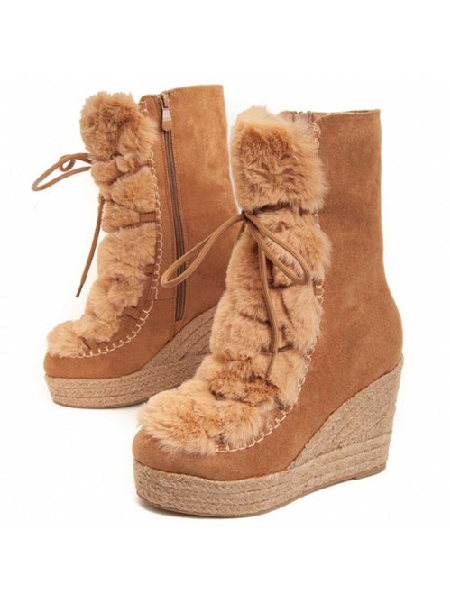 Stivale Zeppa Materiale Sintetico Montevita - Kiabi