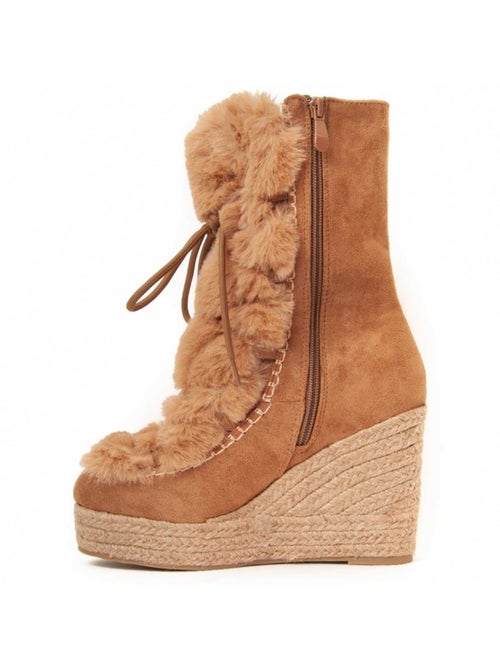 Stivale Zeppa Materiale Sintetico Montevita - Kiabi