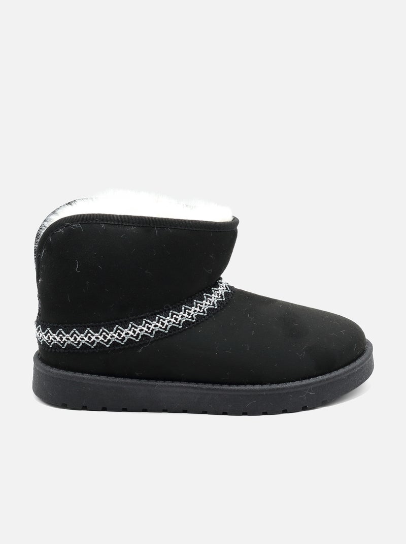 Stivaletti alti Nero - Kiabi