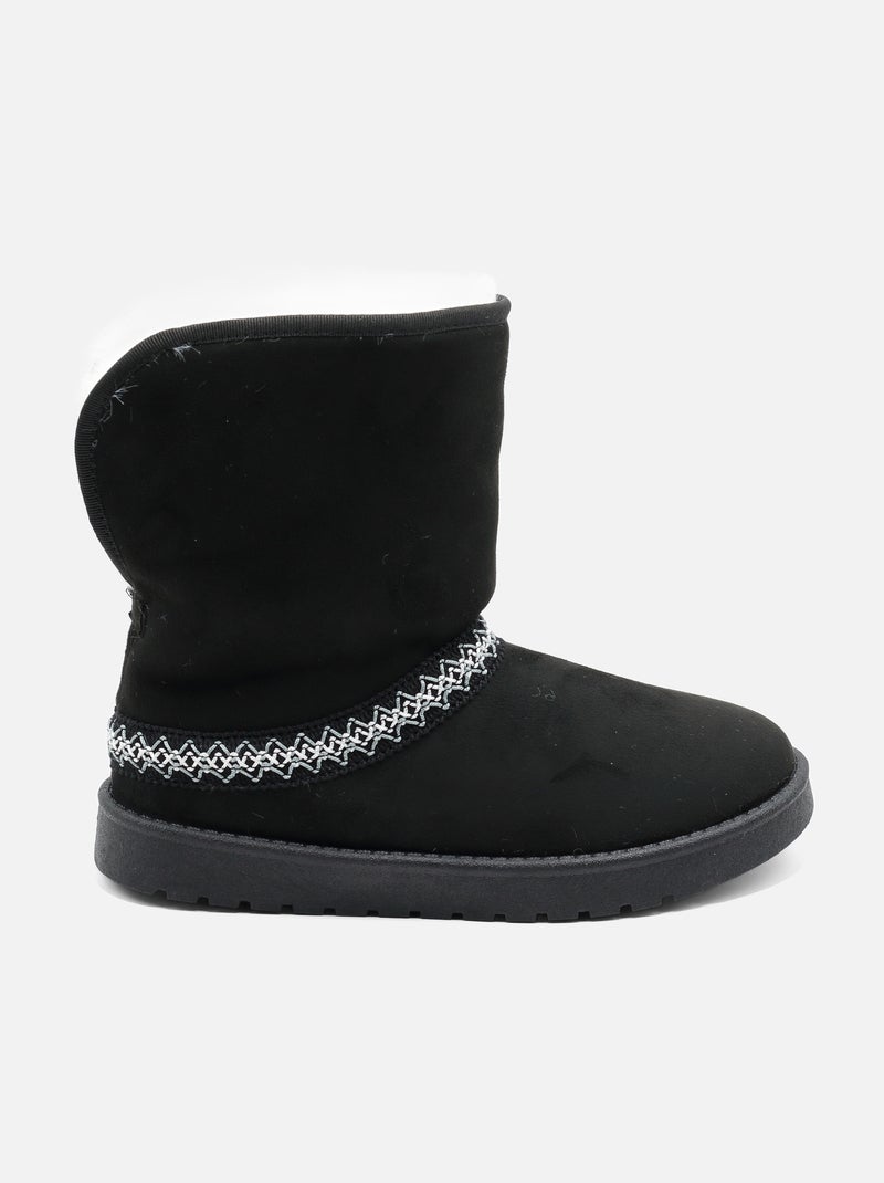 Stivaletti alti Nero - Kiabi