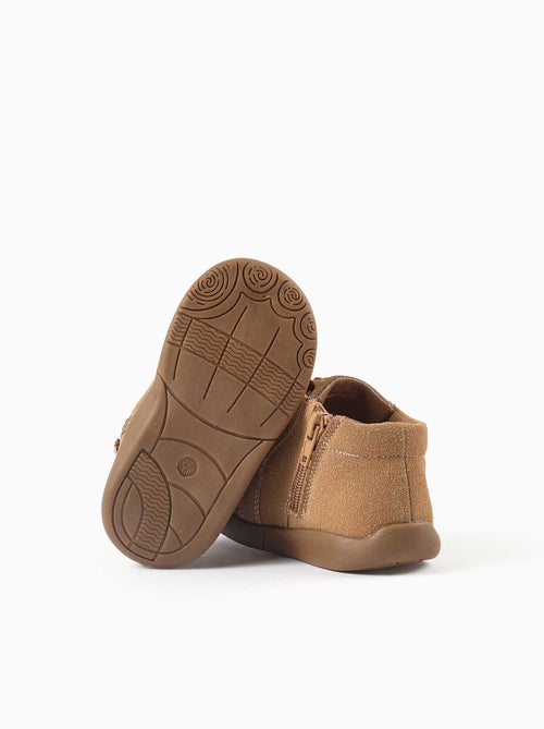 Stivaletti barefoot alla caviglia con lacci e frange - Kiabi