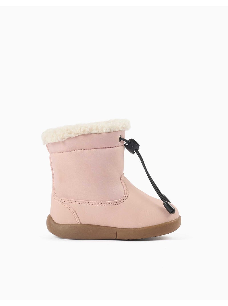 Stivaletti barefoot con fodera in sherpa Rosa - Kiabi