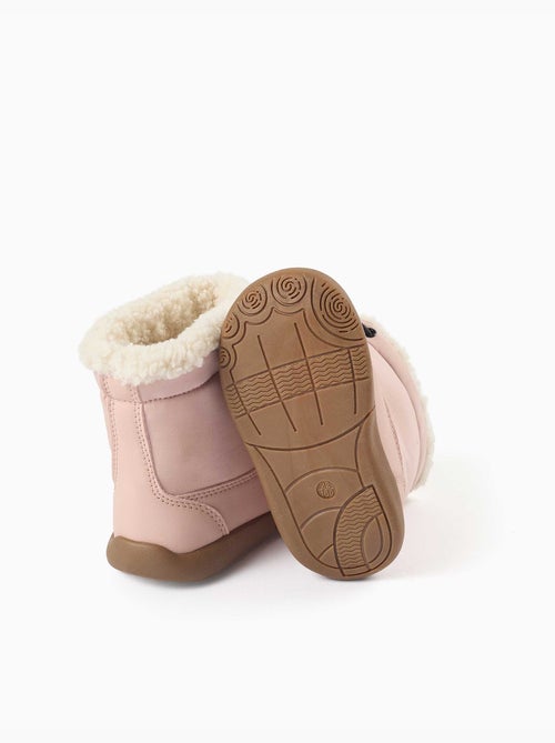 Stivaletti barefoot con fodera in sherpa - Kiabi
