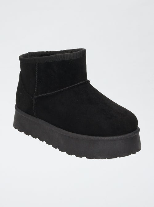 Stivaletti bassi in simil suede - Kiabi