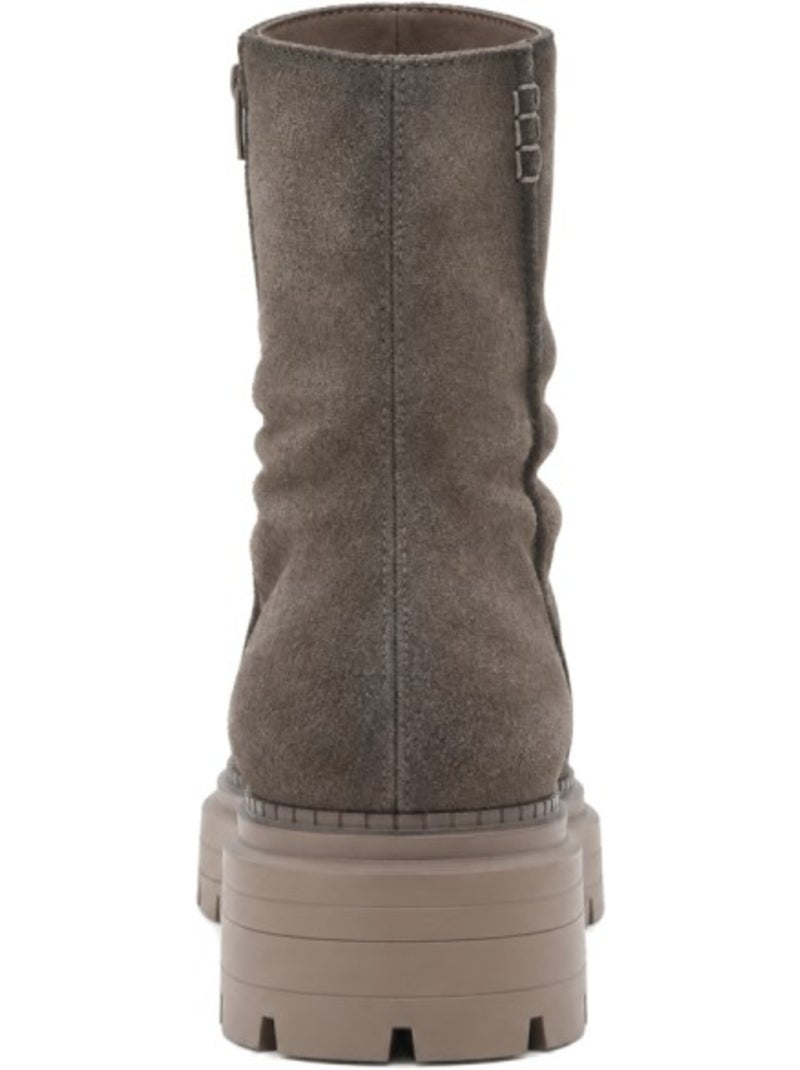 Stivaletti bassi pelle naturale purapiel Grigio - Kiabi