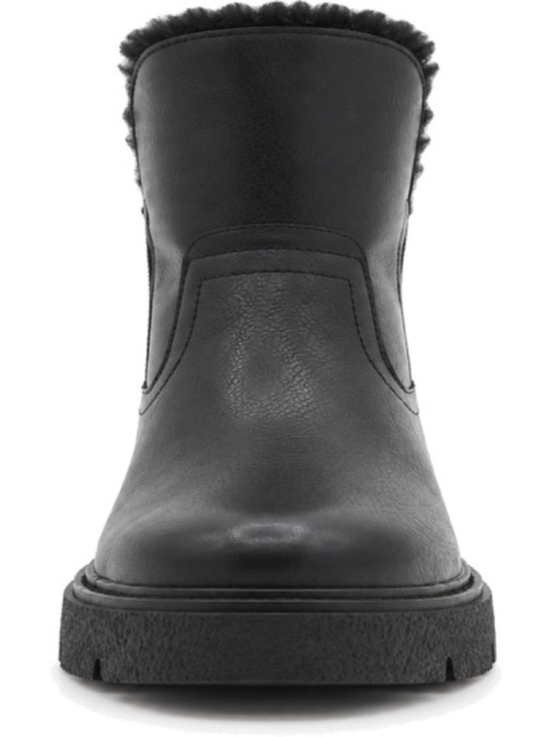 Stivaletti bassi pelle naturale purapiel Nero - Kiabi