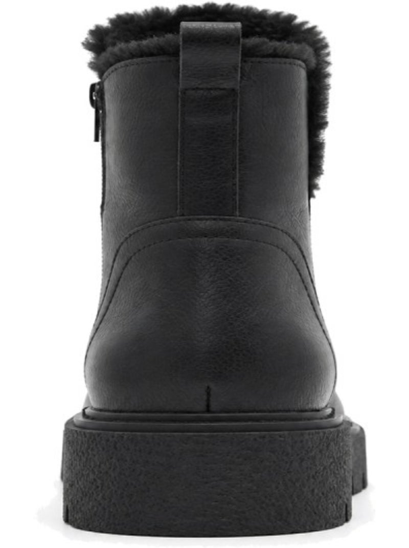 Stivaletti bassi pelle naturale purapiel Nero - Kiabi