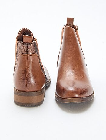 Stivaletti Chelsea lucidi