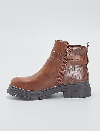 Gabor CHELSEA - Stivaletti con plateau - grau/grigio