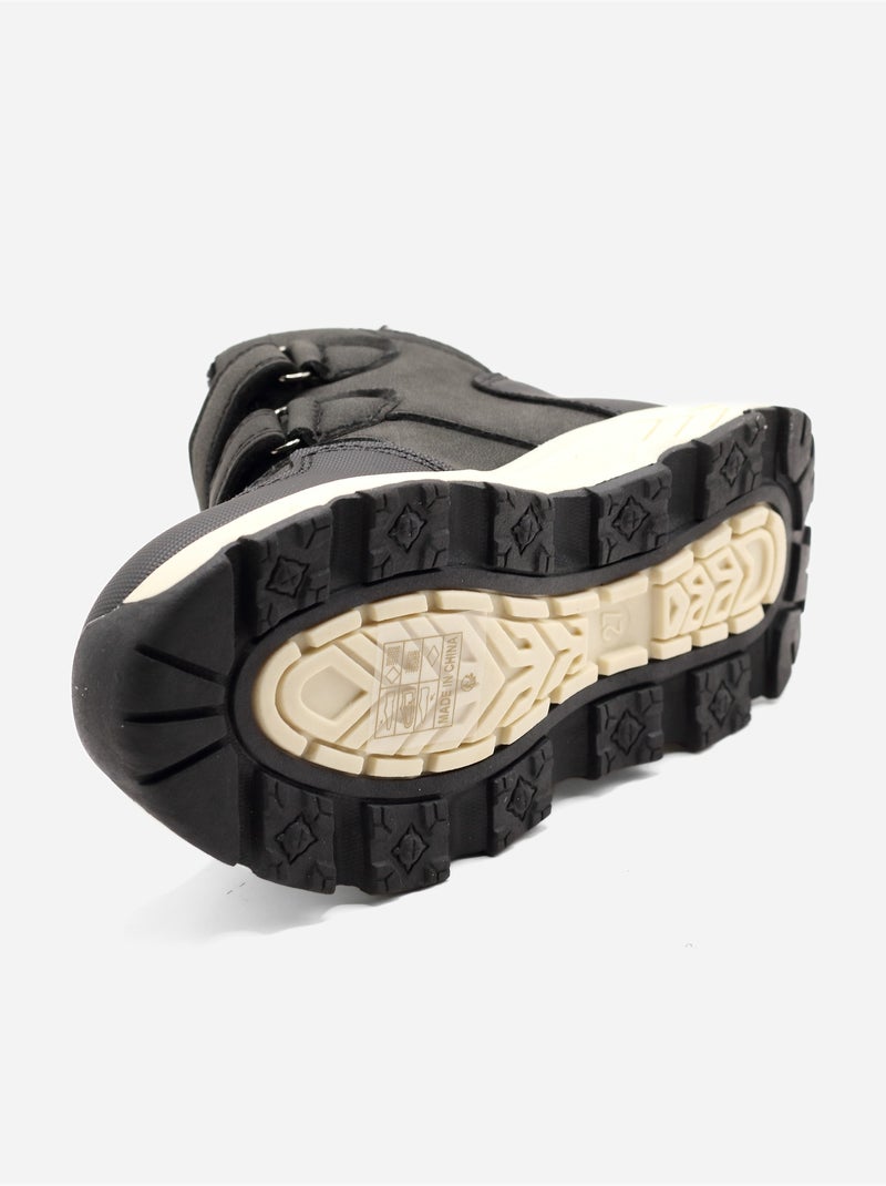 Stivaletti con chiusura a velcro Nero - Kiabi