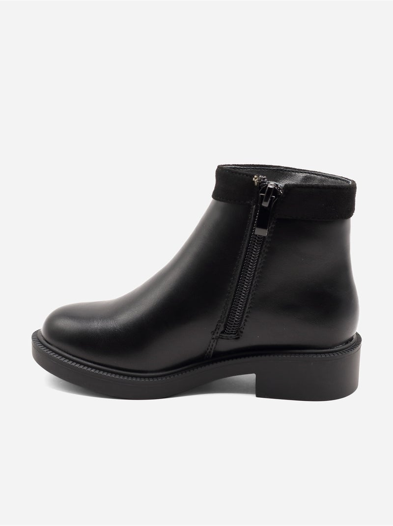 Stivaletti con cinturino Nero - Kiabi