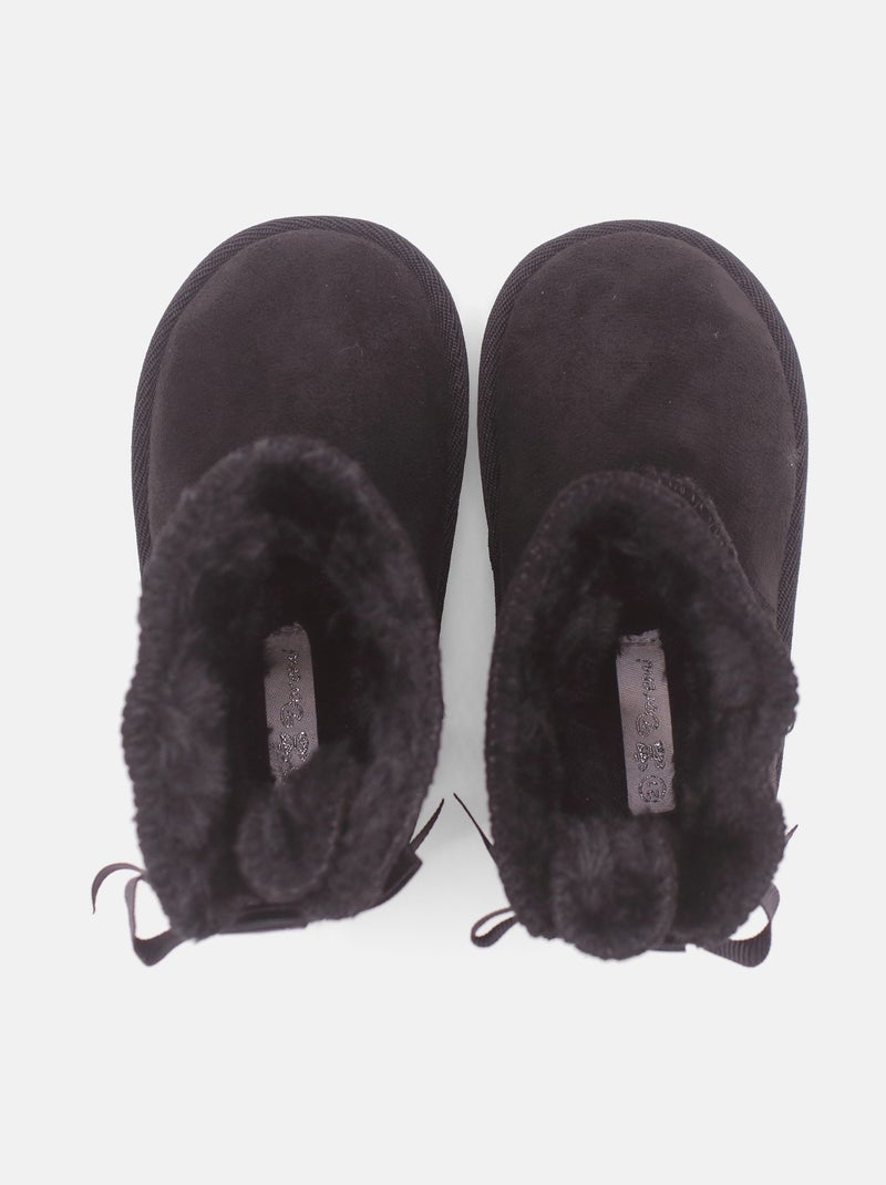 Stivaletti con fiocchi Nero - Kiabi