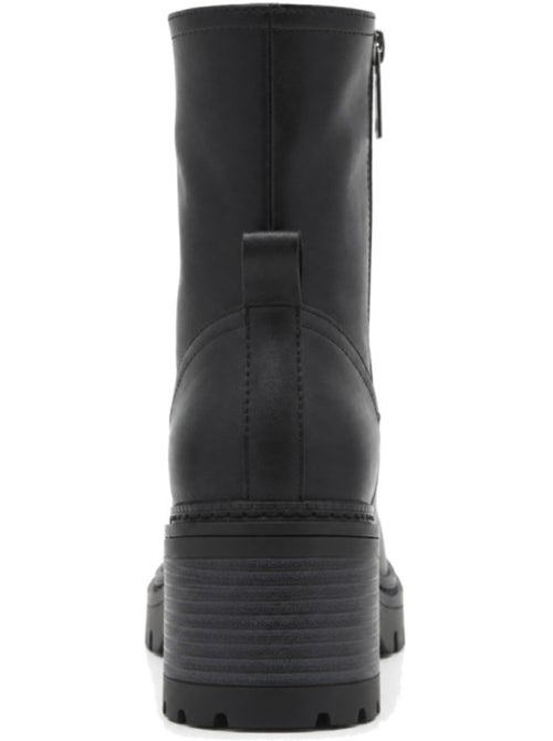 Stivaletti con tacco pelle naturale purapiel - Kiabi