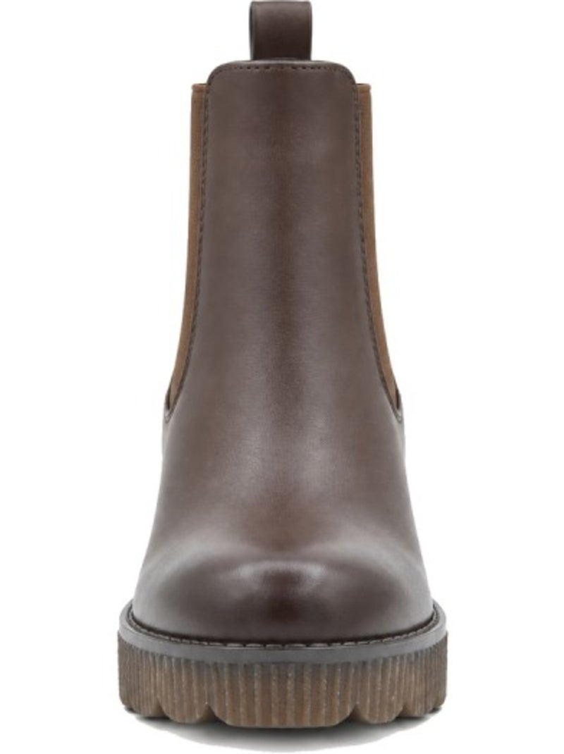 Stivaletti con zeppa materiale sintetico montevita Marrone - Kiabi
