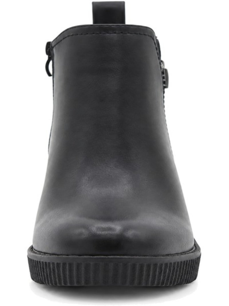 Stivaletti con zeppa materiale sintetico montevita Nero - Kiabi