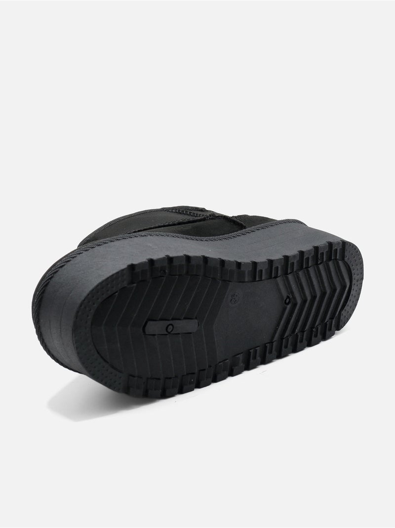 Stivaletti con zeppa Nero - Kiabi