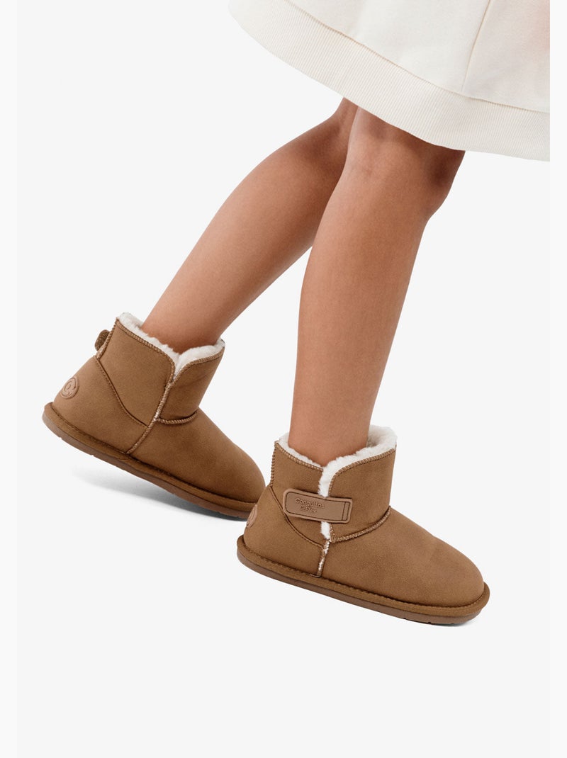 Stivaletti conguitos barefoot Marrone chiaro - Kiabi