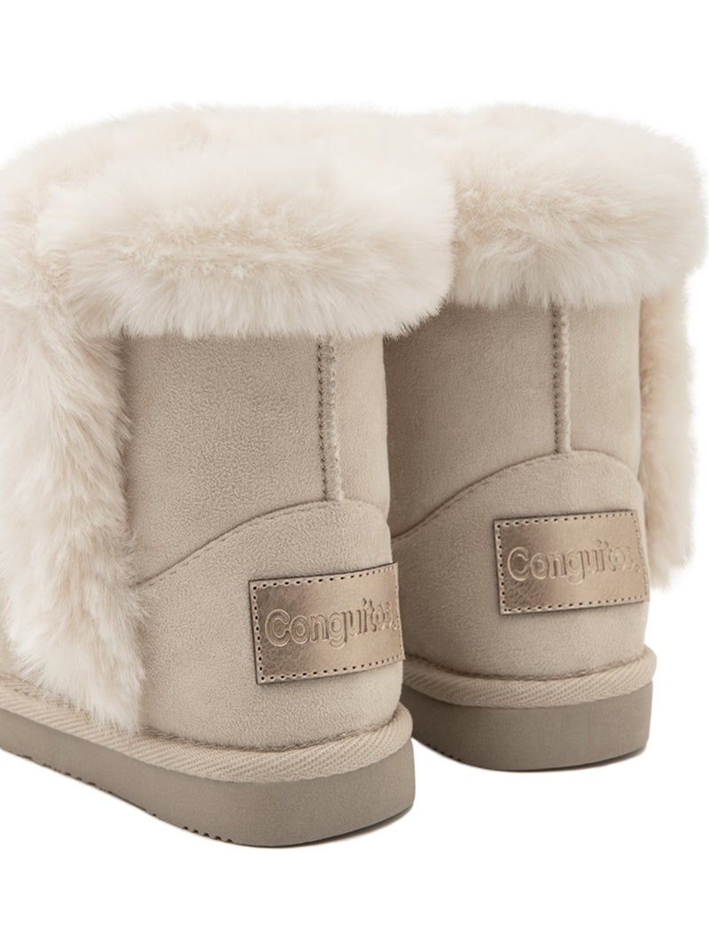 Stivaletti conguitos forro interior Beige - Kiabi