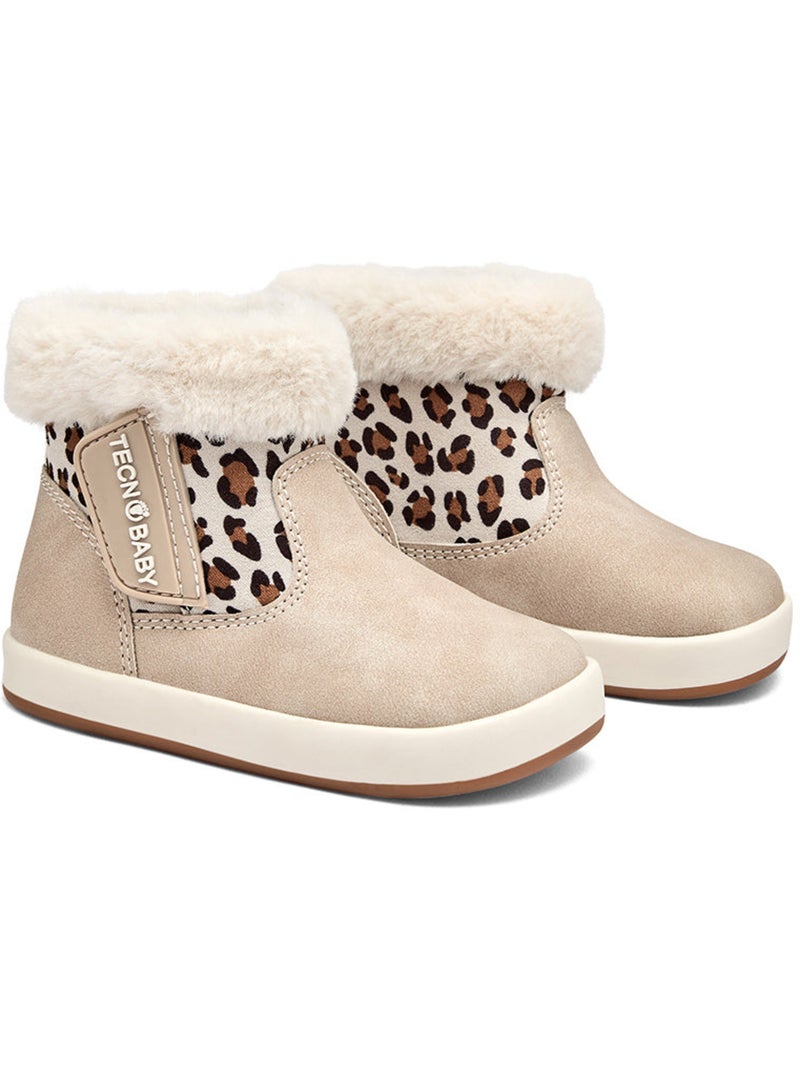 Stivaletti conguitos leopardo barefoot Beige - Kiabi