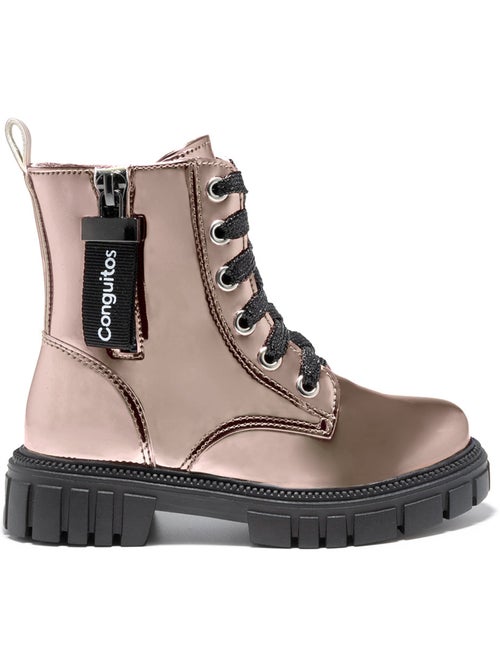 Stivaletti conguitos militar - Kiabi Stivaletti conguitos militar - Kiabi