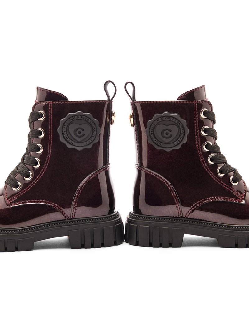 Stivaletti Conguitos Militar Rosso - Kiabi