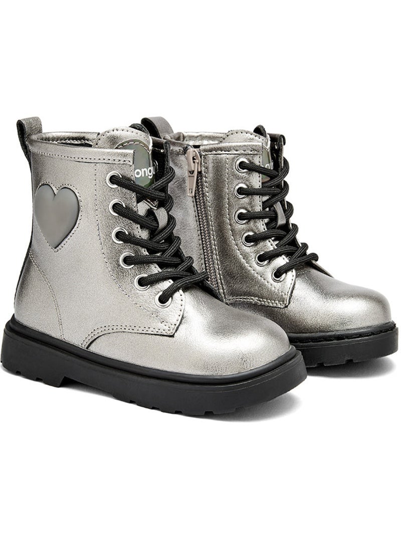 Stivaletti conguitos militares luz Grigio grigio - Kiabi