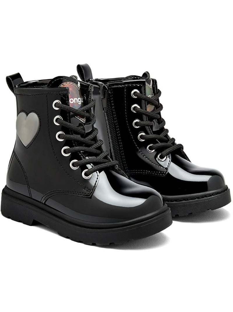 Stivaletti conguitos militares luz Nero Nero - Kiabi