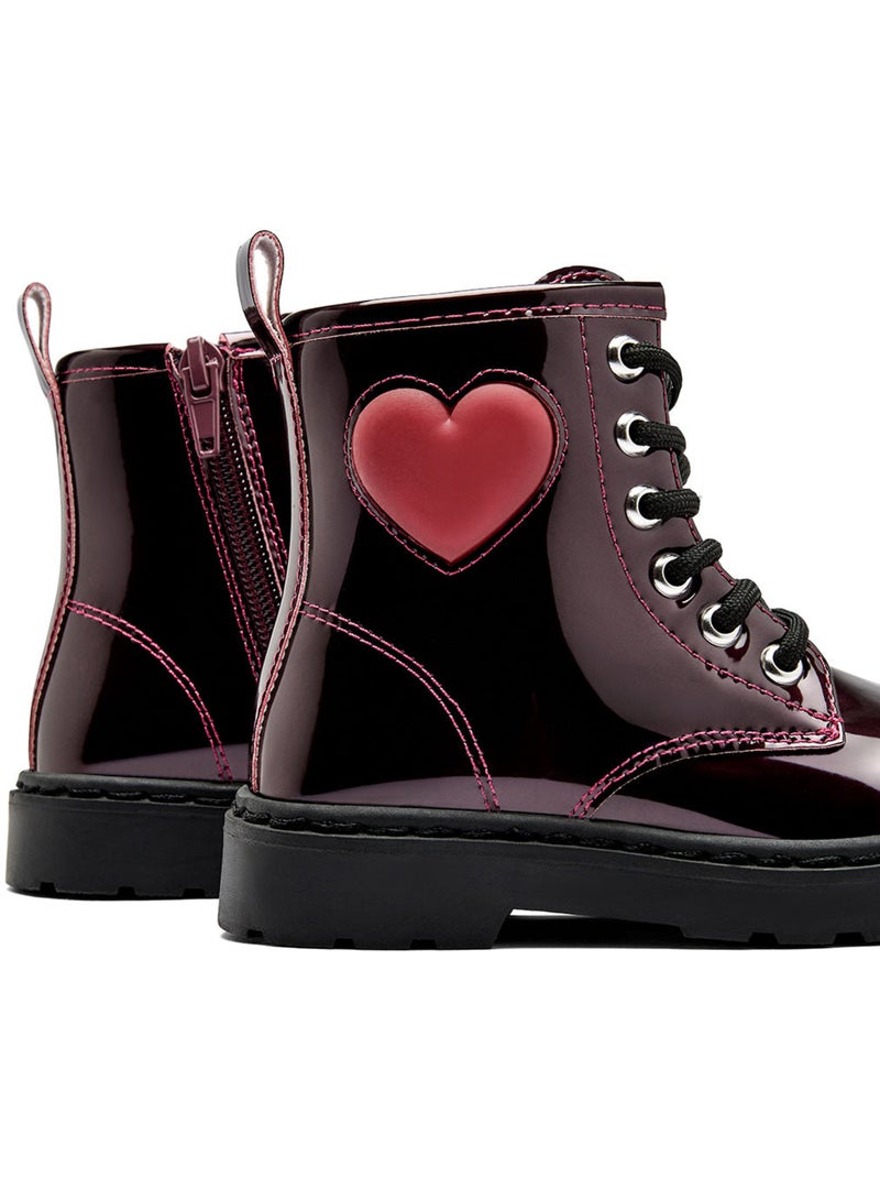Stivaletti conguitos militares luz Rosso - Kiabi