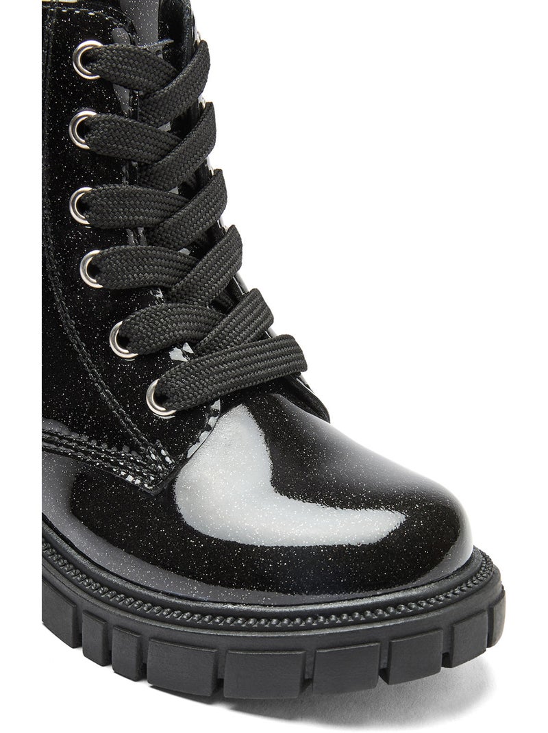 Stivaletti conguitos militares Nero Nero - Kiabi