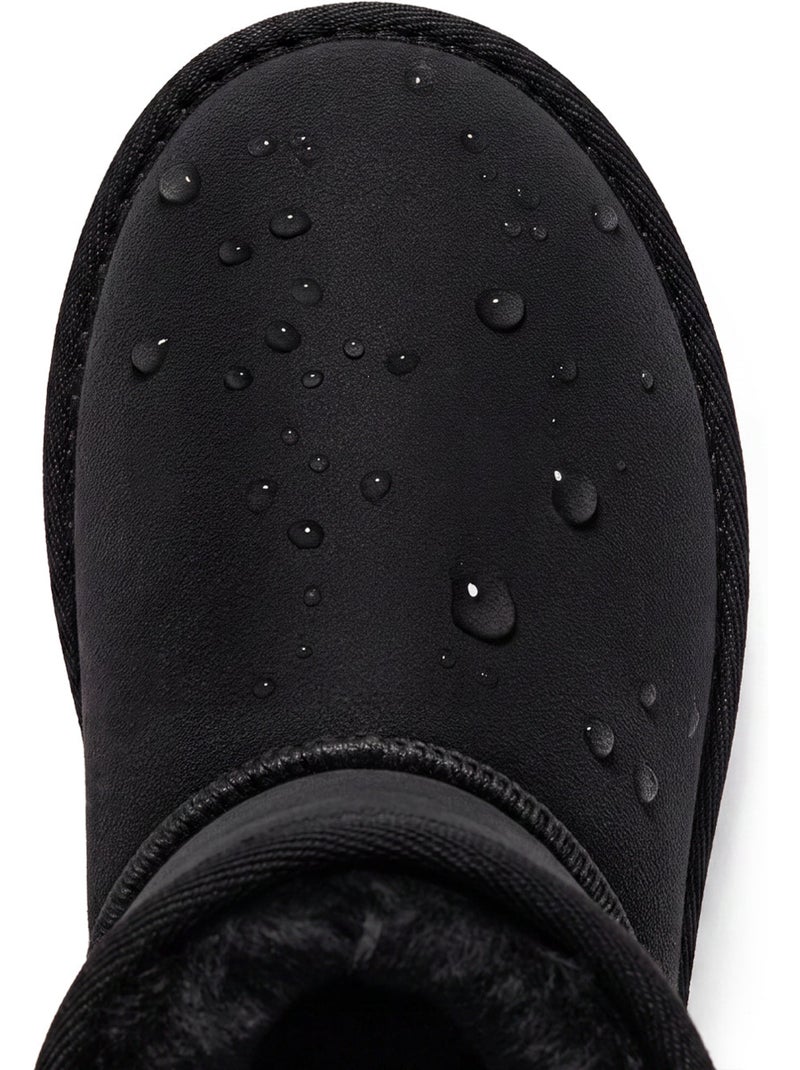 Stivaletti conguitos repelente al agua pelo Nero Nero - Kiabi