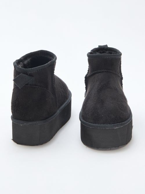 Stivaletti corti in ecamoscio - Kiabi