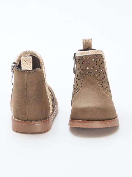 Stivaletti effetto scamosciato - Kiabi