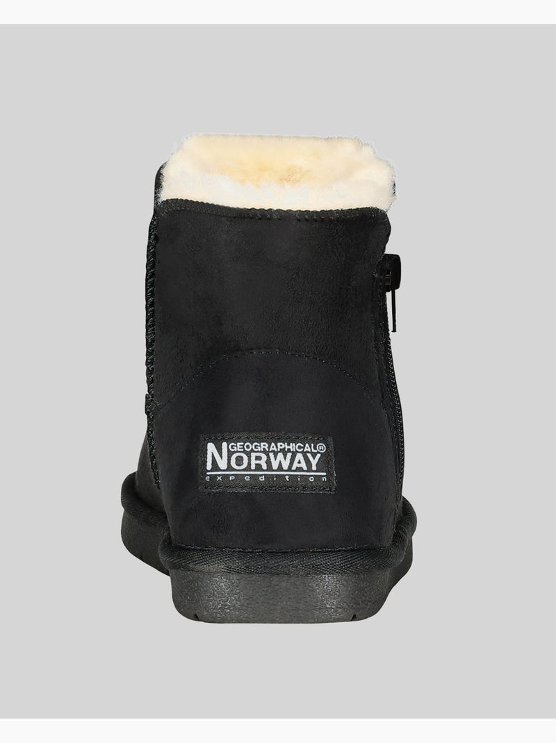 Stivaletti foderati ozipneige – geographical norway Nero - Kiabi