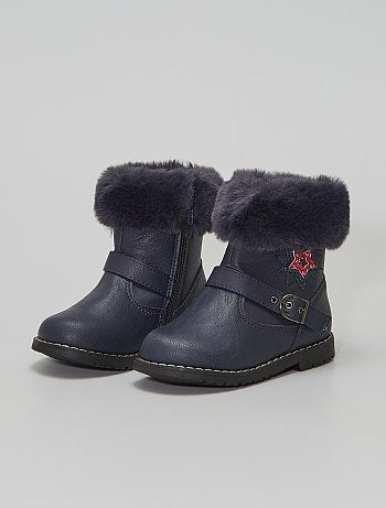 Stivaletto blu da bambina - Lapin - Gioiecologiche 100% Made In Italy