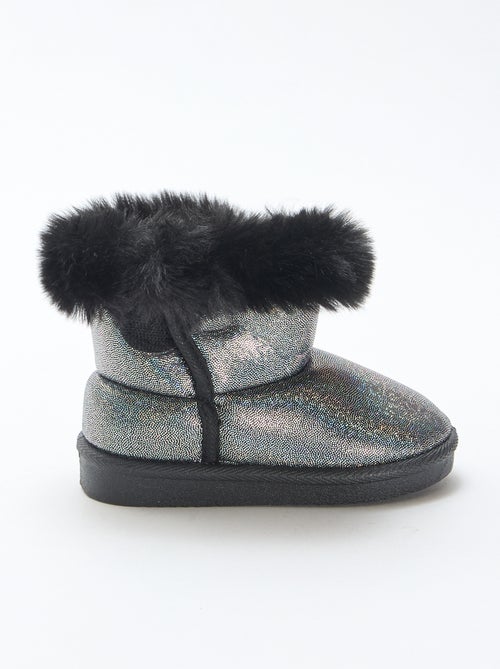 Stivaletti lucenti foderati - Kiabi