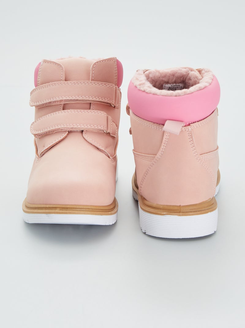 Primigi Scarpe Bambina Con Strappi - Rosa - Modello 6959200 In Ecopelle