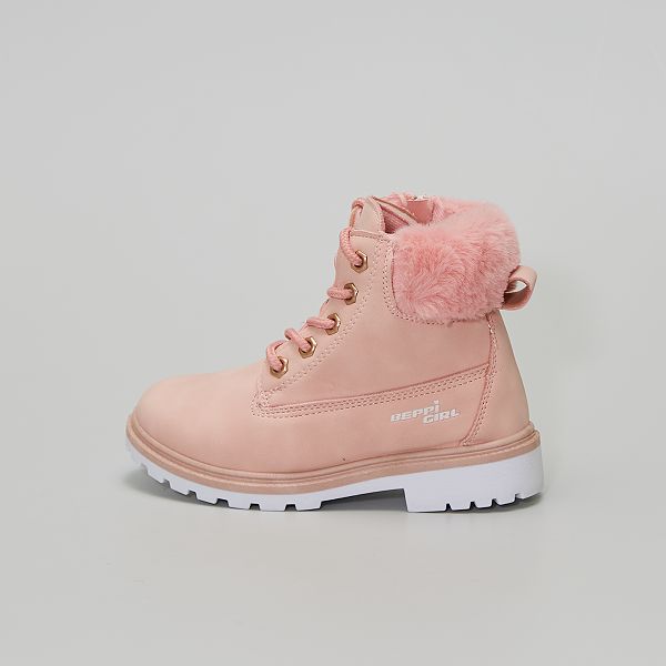 Stivaletti stile montagna Bambina 3-12 anni - rosa - Kiabi - 25,00€