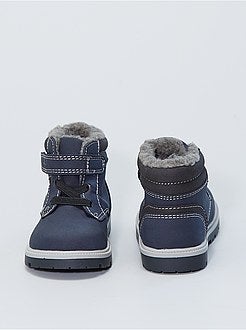 Stivaletti stringati con strappo - Kiabi