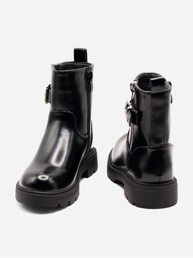 Stivaletti verniciati Nero - Kiabi