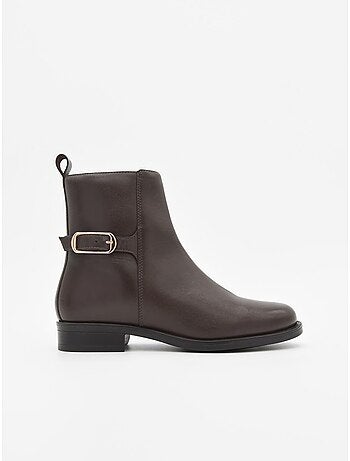 Stivaletto Basso Materiale Sintetico Purapiel