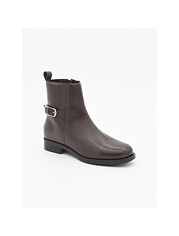 Stivaletto Basso Materiale Sintetico Purapiel
