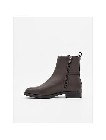 Stivaletto Basso Materiale Sintetico Purapiel