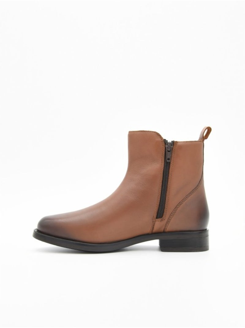 Stivaletto basso materiale sintetico purapiel Marrone - Kiabi